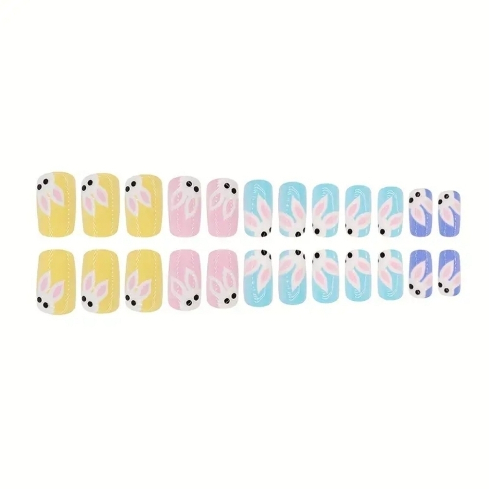 Easter Bunny Press-on Nail Set - Picture 6 of 6